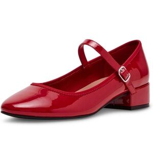 Madden Girl Red Patent Leather Mary Jane Shoes
